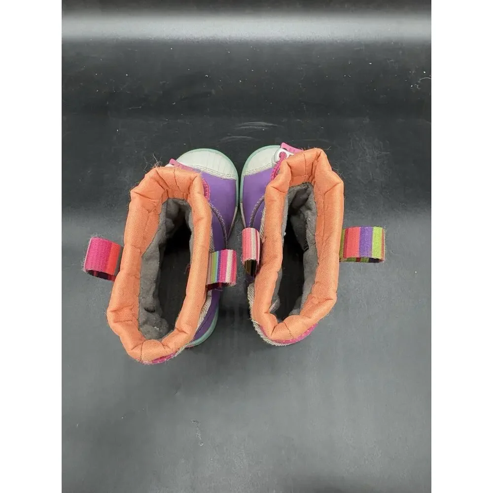 Keen Kids Encanto 365 Waterproof Boot toddler size 8C purple pink blue 1014403